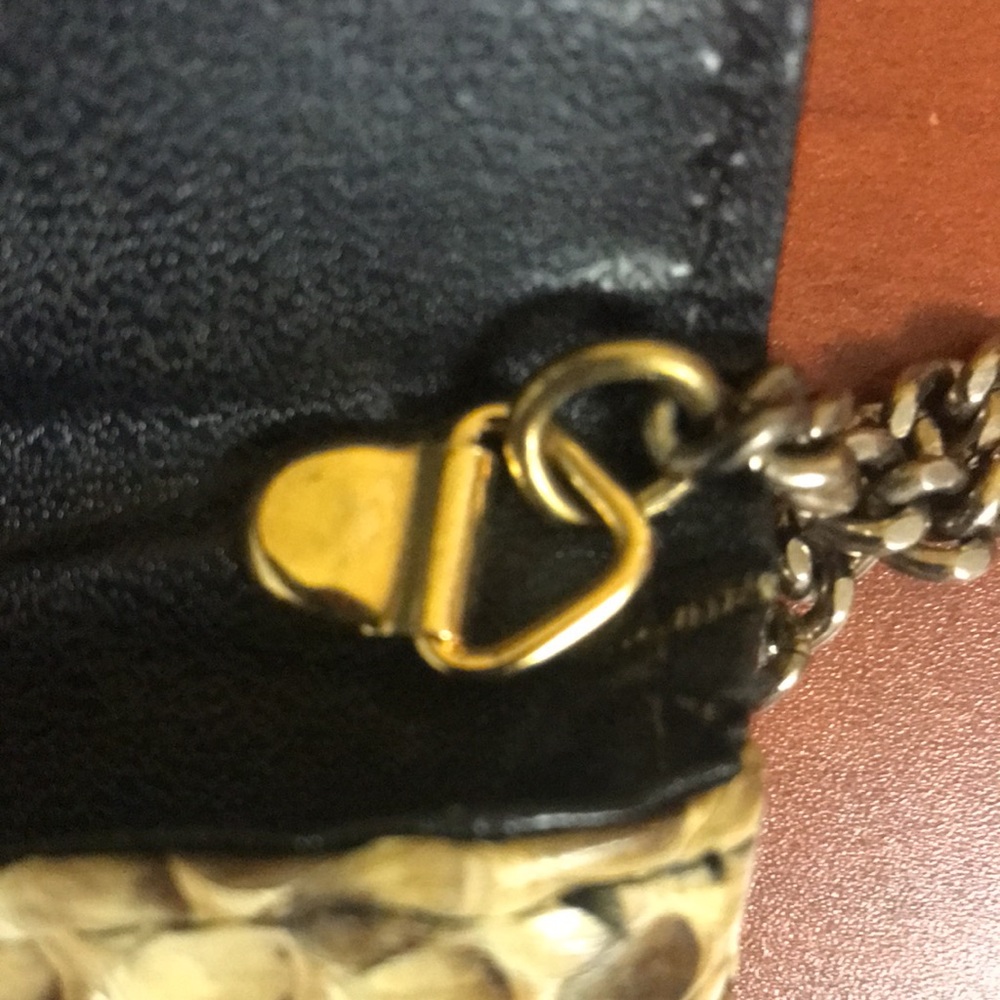 Vintage snake skin purse. In very good condition - Picture 7 of 16